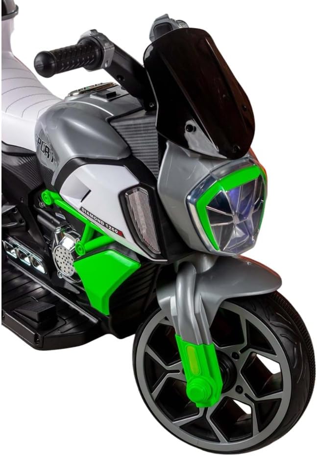 Electric Rides-on Motorcycle with 3 Wheels