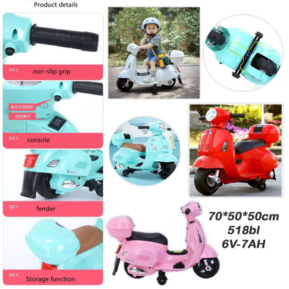 Electric ride-on toys for kids (mini vespa )