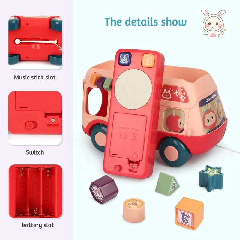 Musical School Bus with Piano