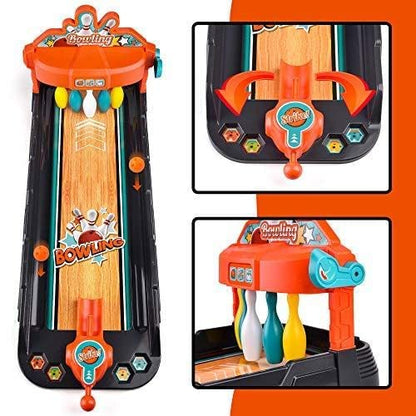 kids bowling desktop toy