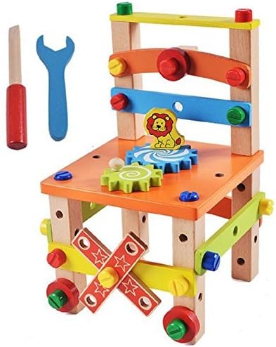 Wooden Construction Workbench Toy