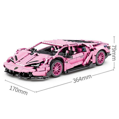 Pink Slan Lamborghini Blocks