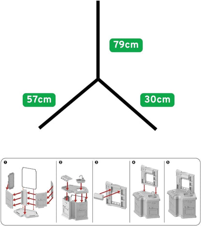 Home Chef Kitchen Set – 98 Pcs