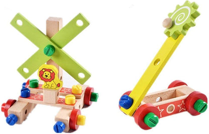 Wooden Construction Workbench Toy