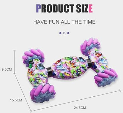 Sensor Stunt Remote Control Car Toy 360 Degree Wheels with Multiple Lights