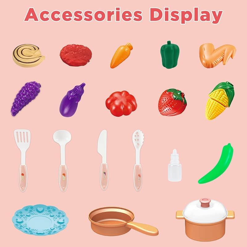 Dream Kitchen Playset – Pink