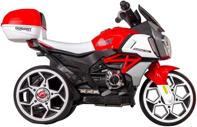 Electric Rides-on Motorcycle with 3 Wheels
