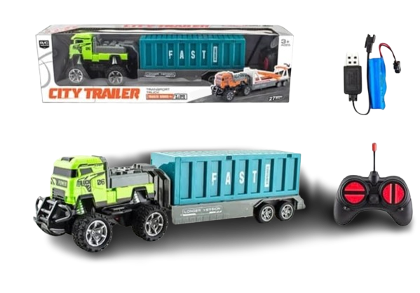 RC Fast Transport Trailer Truck