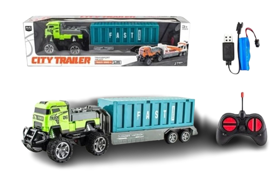 RC Fast Transport Trailer Truck