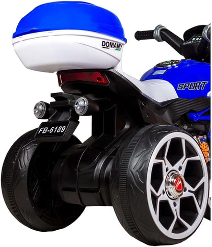 Electric Rides-on Motorcycle with 3 Wheels