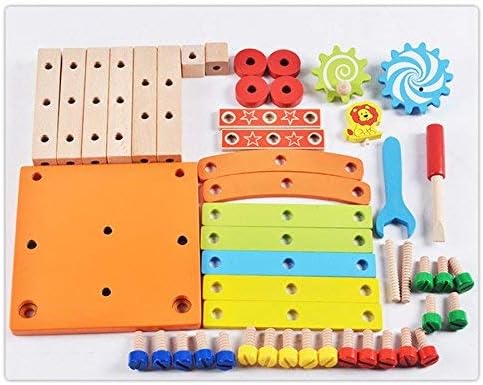 Wooden Construction Workbench Toy