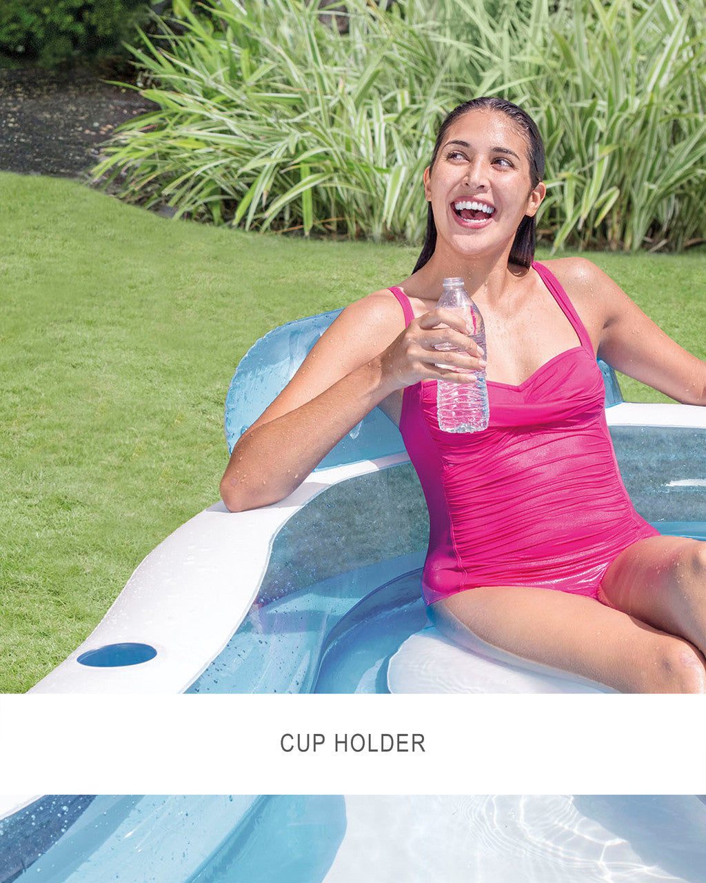 Square Inflatable Family Lounge Pool
