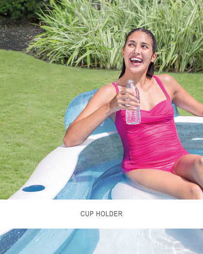 Square Inflatable Family Lounge Pool