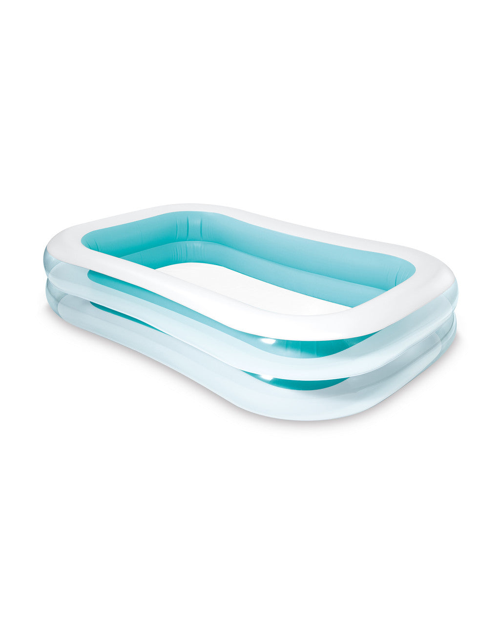 Inflatable Family Pool Transparent Blue