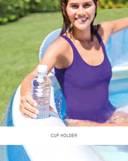 Round Inflatable Family Lounge Pool