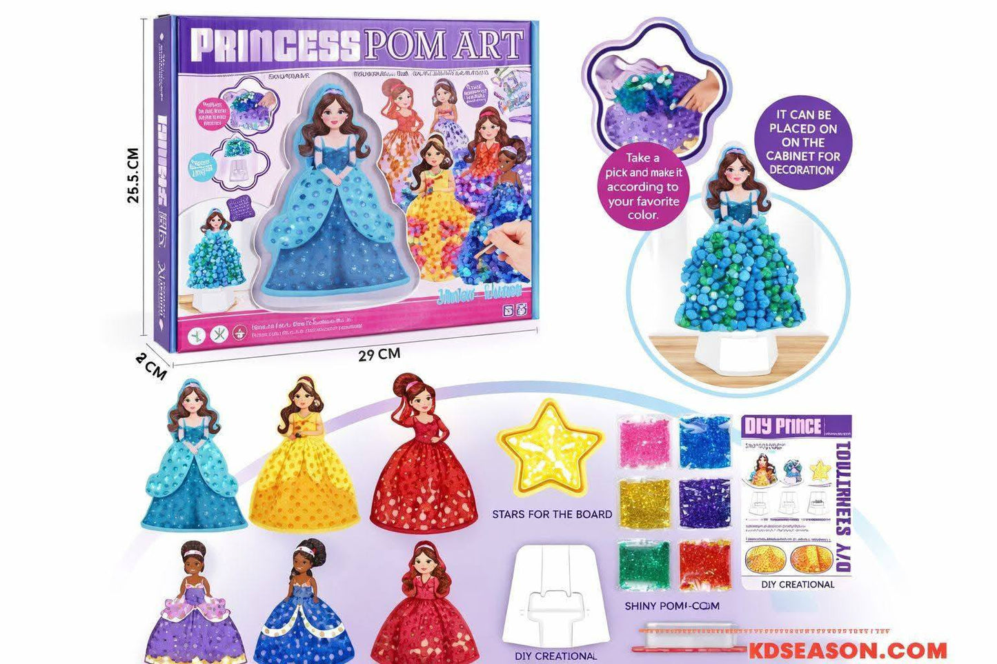 Princess Poke Art craft kit