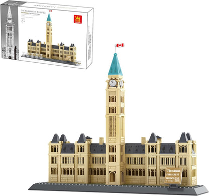 WANGE Assembly Architecture Model with Blocks(Parliament of Canada )