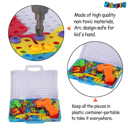 Magic Panel 249PCS My First Workbench Set