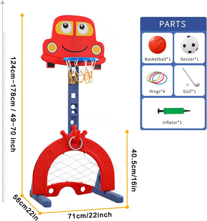 Outdoor Basketball Game
