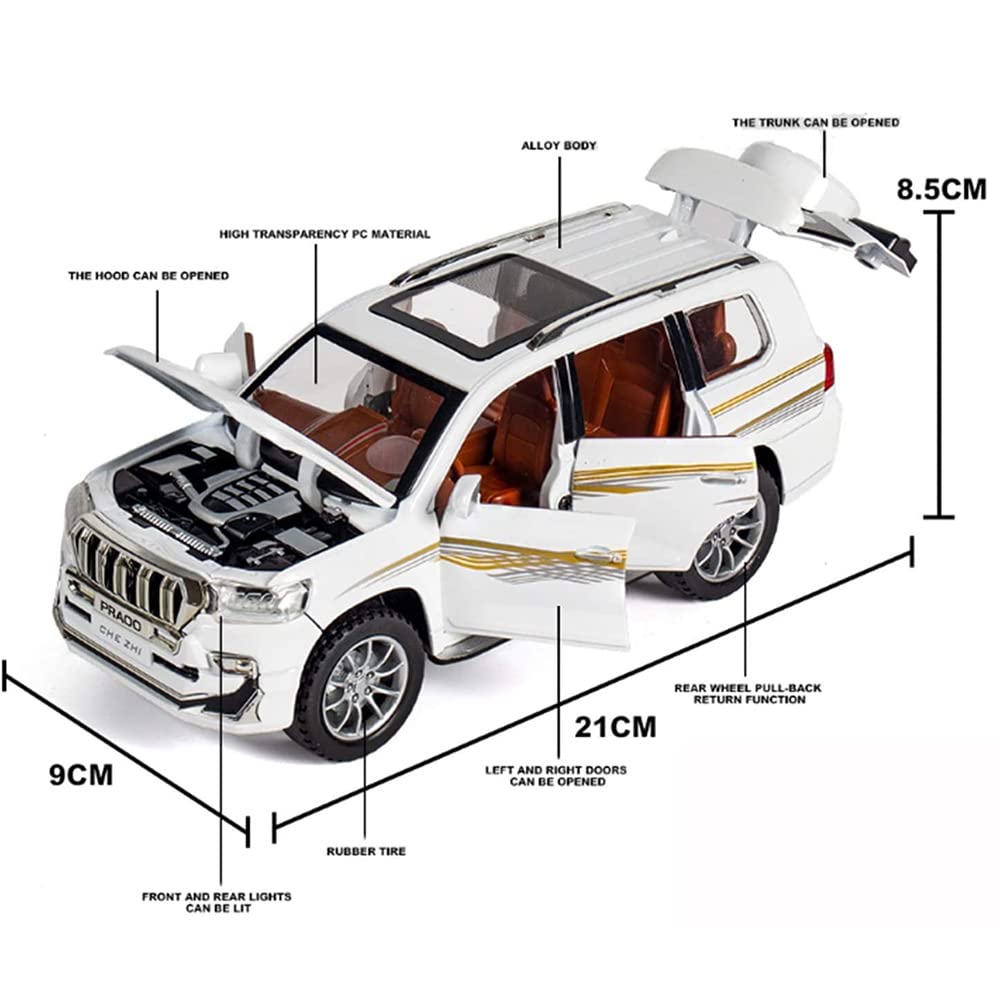 RC Prado SUV with Rechargeable Battery – 1:16 Scale