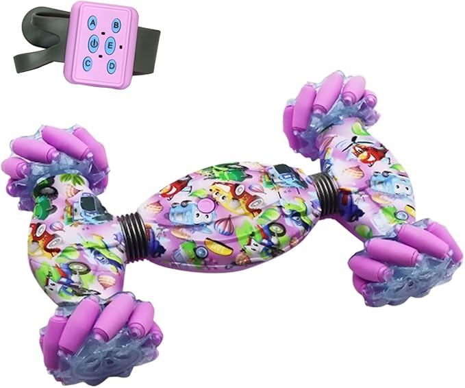 Sensor Stunt Remote Control Car Toy 360 Degree Wheels with Multiple Lights