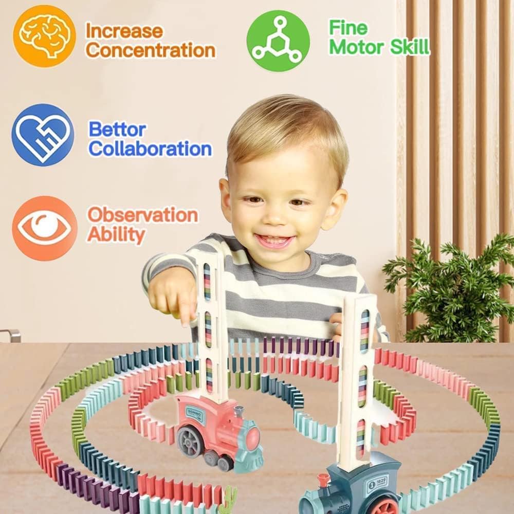 Domino Train Set