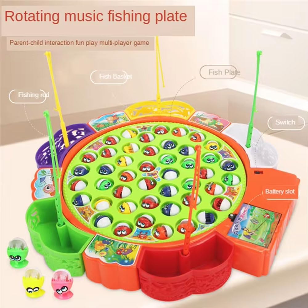battery operated fishing toys