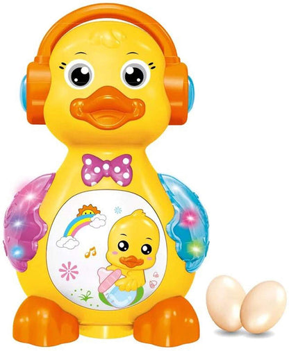 Funny Duck Electric Music & Light Toy