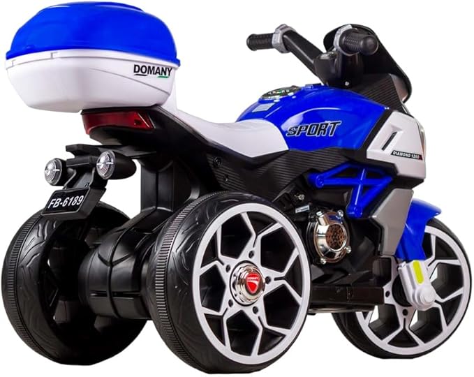 Electric Rides-on Motorcycle with 3 Wheels