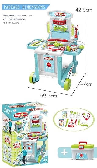 suitcase doctor set