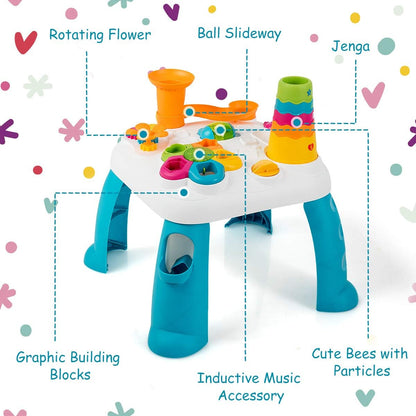 Abero Activity Centers And Explore Table For Baby and Toddler Whack-a-Mole Game Stacking Baby Toys