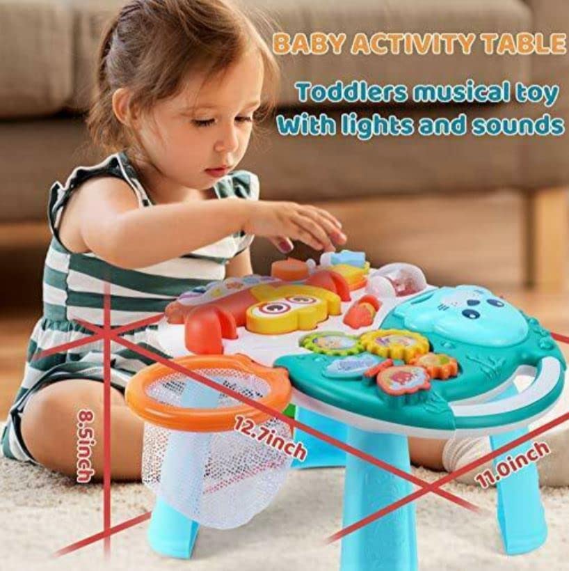 2-in-1 Baby Walker & Activity Table
