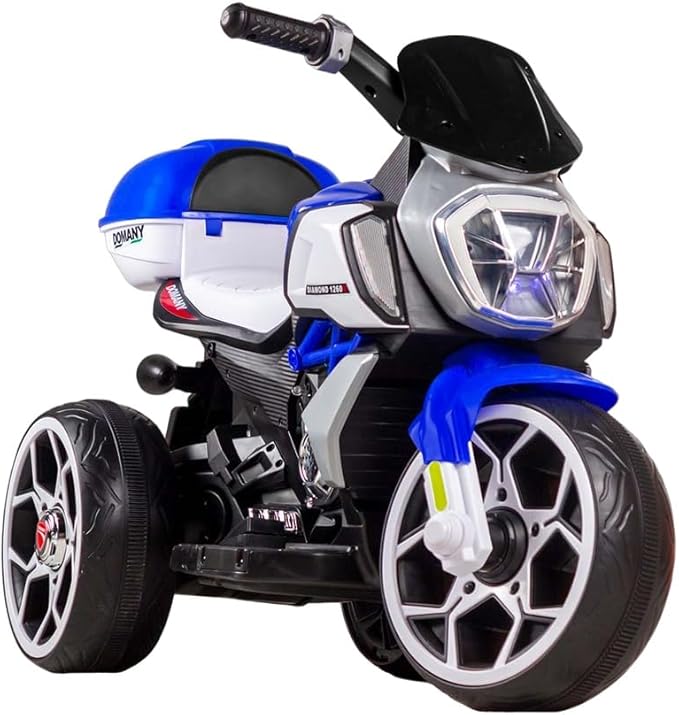 Electric Rides-on Motorcycle with 3 Wheels