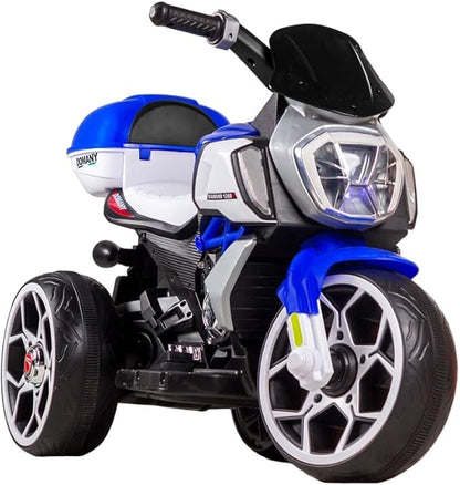 Electric Rides-on Motorcycle with 3 Wheels