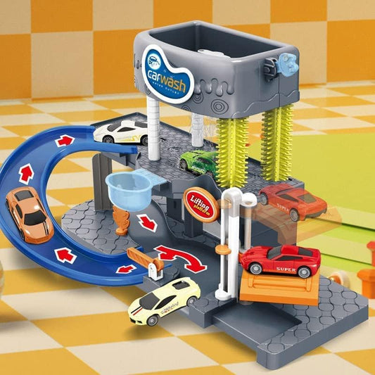 Car Wash Parking Set