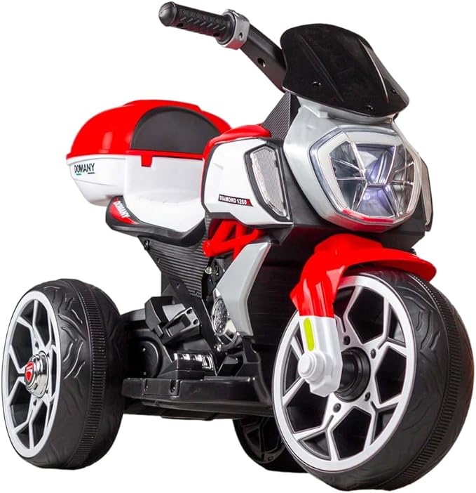 Electric Rides-on Motorcycle with 3 Wheels