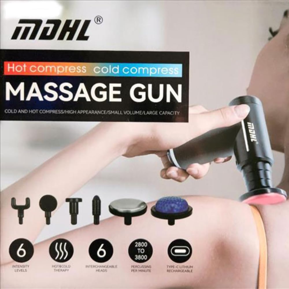 Smart Massage Gun with Hot and Cold Compress