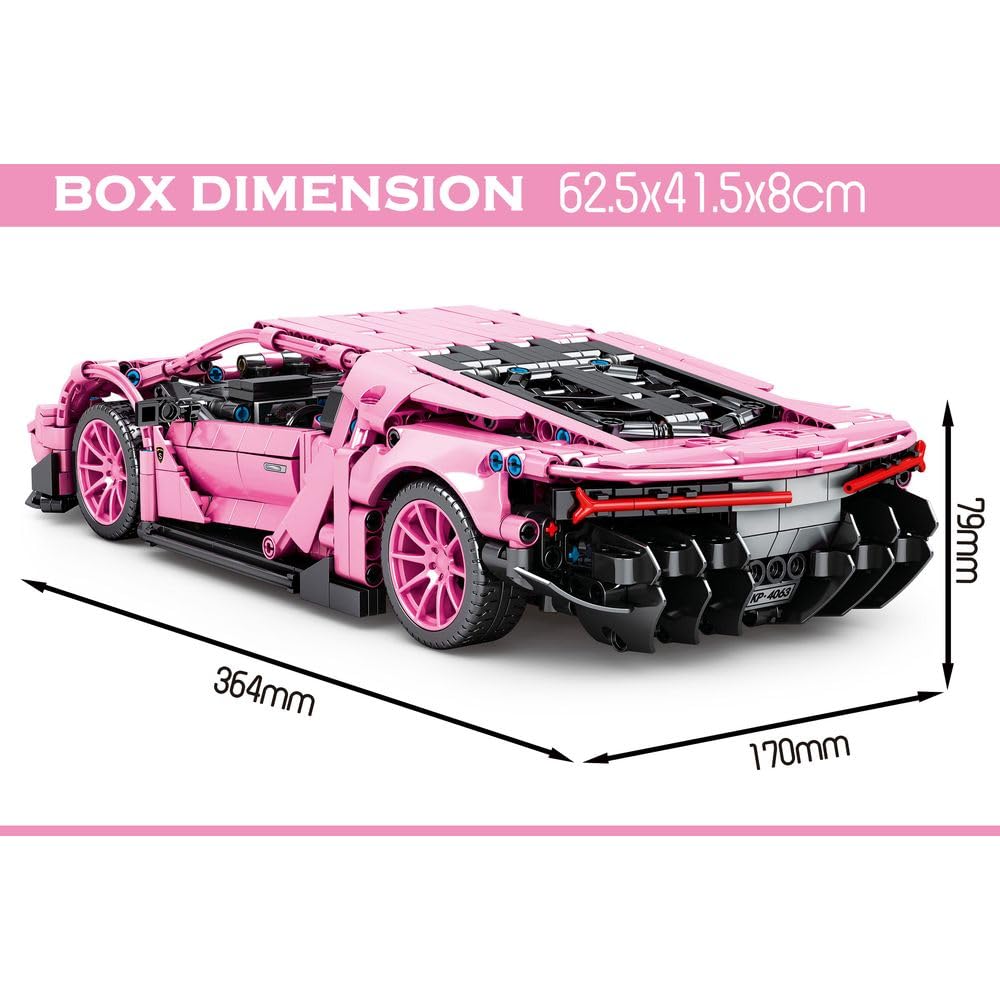 Pink Slan Lamborghini Blocks