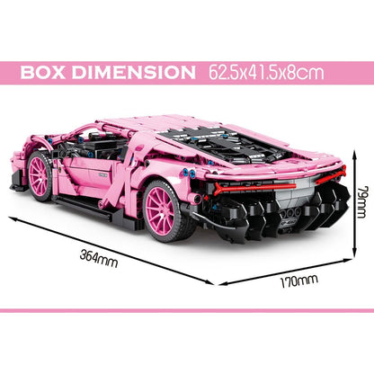 Pink Slan Lamborghini Blocks