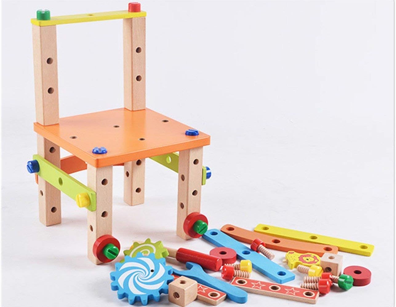 Wooden Construction Workbench Toy