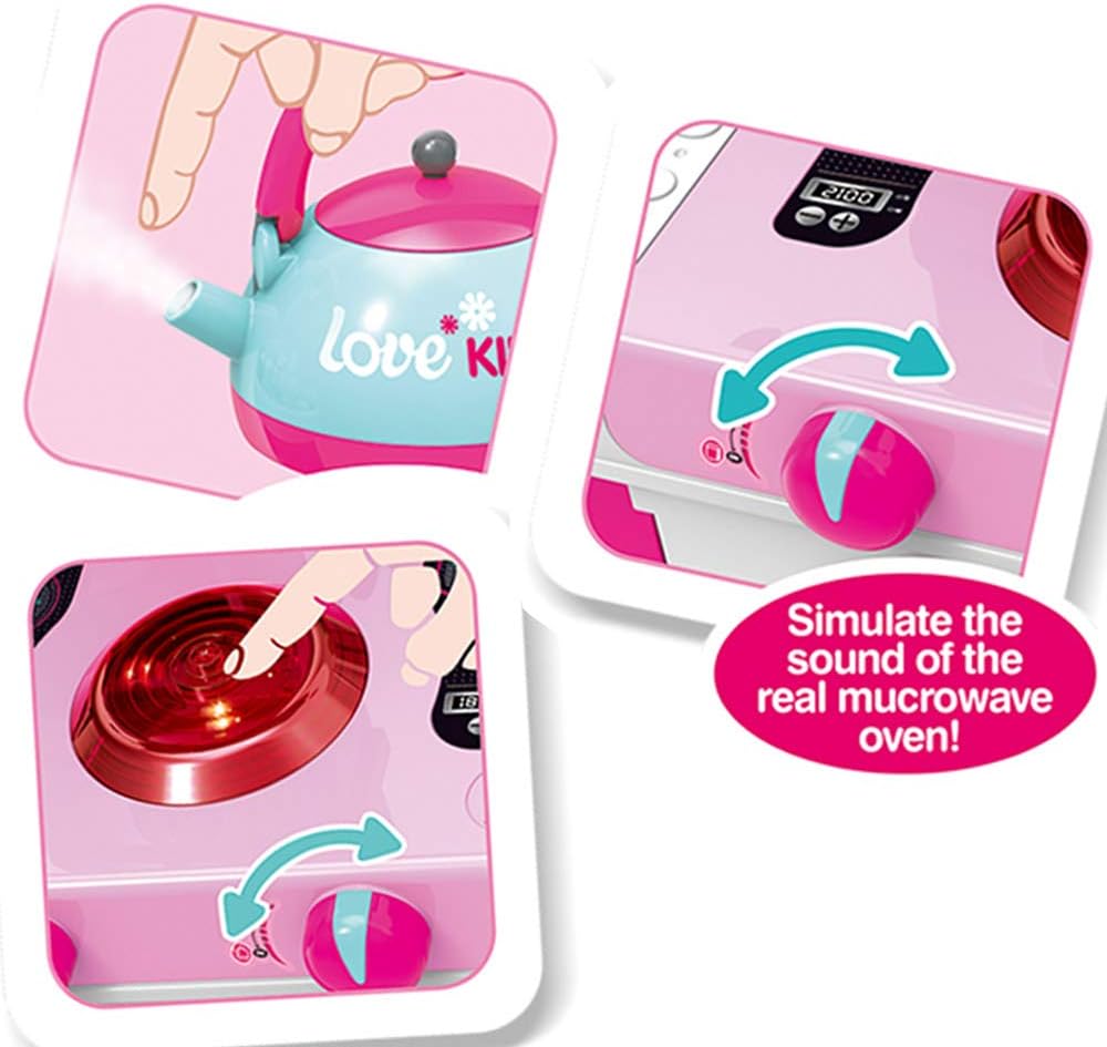 My Kitchen Pink Playset – Light & Sound