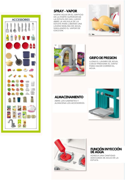 Home Chef Kitchen Set – 98 Pcs