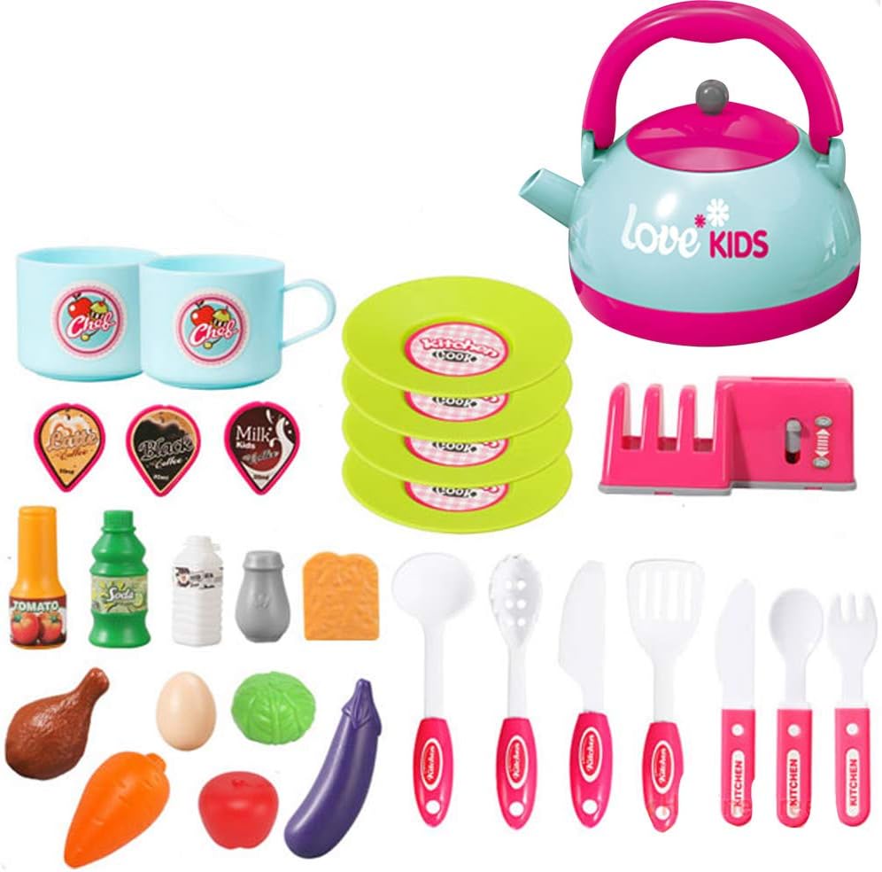 My Kitchen Pink Playset – Light & Sound