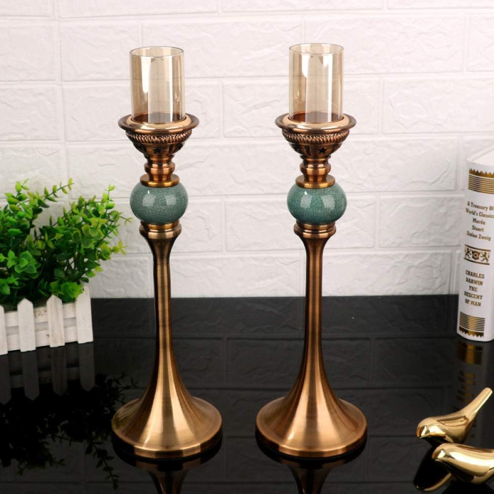 Luxury Ramadan Clock & Candlestick Set