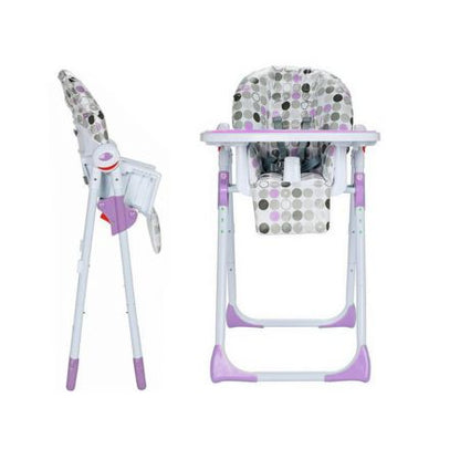Adjustable Baby High Chair with Tray