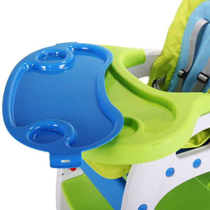 3-in-1 convertible toddler highchair and table set