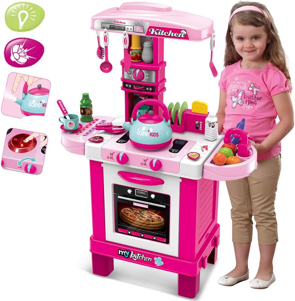 My Kitchen Pink Playset – Light & Sound
