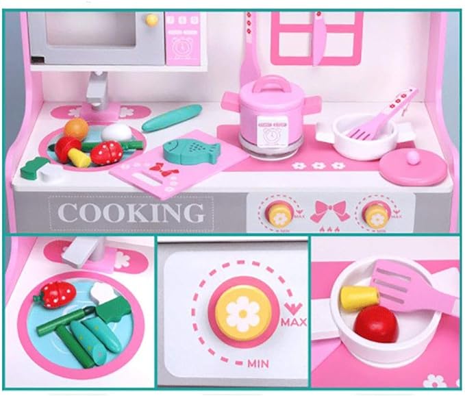 Kids Kitchen Play Set Cookware Accessories Kitchen Role Playing Kitchen Toy Set