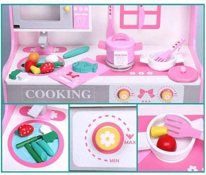 Kids Kitchen Play Set Cookware Accessories Kitchen Role Playing Kitchen Toy Set