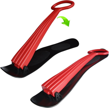 Ski Boot Snow Pull Strap